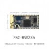 藍(lán)牙+雙頻Wi-Fi SOC模塊 | FSC-BW236